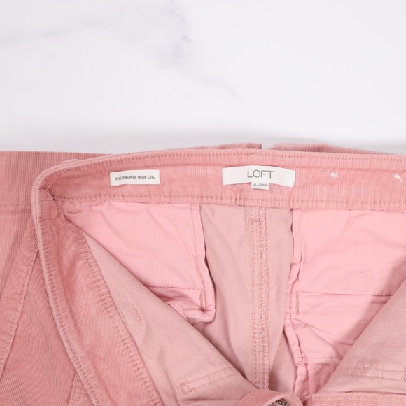 LOFT Pink Flare & Wide Leg Women's Jeans - Picture 8 of 8